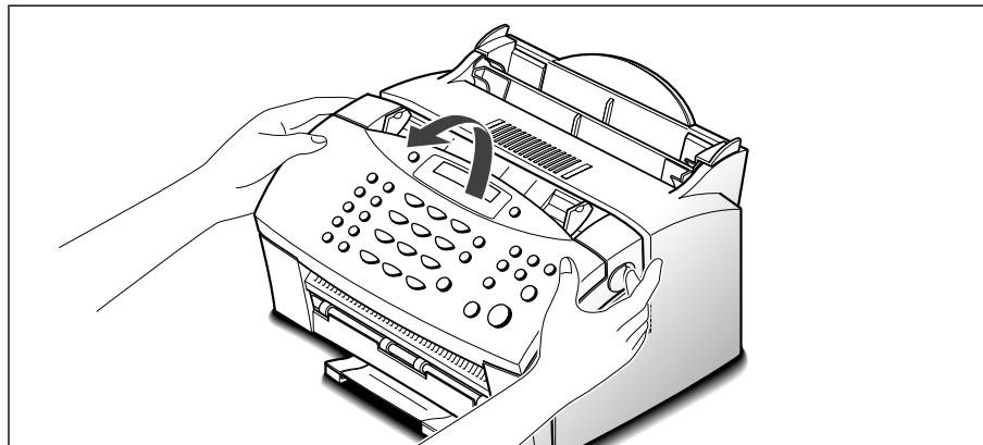 SAMSUNG LASER SF-5100 - Réinstaller la cartouche et fermez le couvercle. - 1