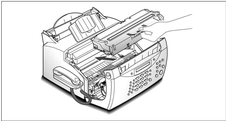 SAMSUNG LASER SF-5100 - Installation de la cartouche d'encre - 5