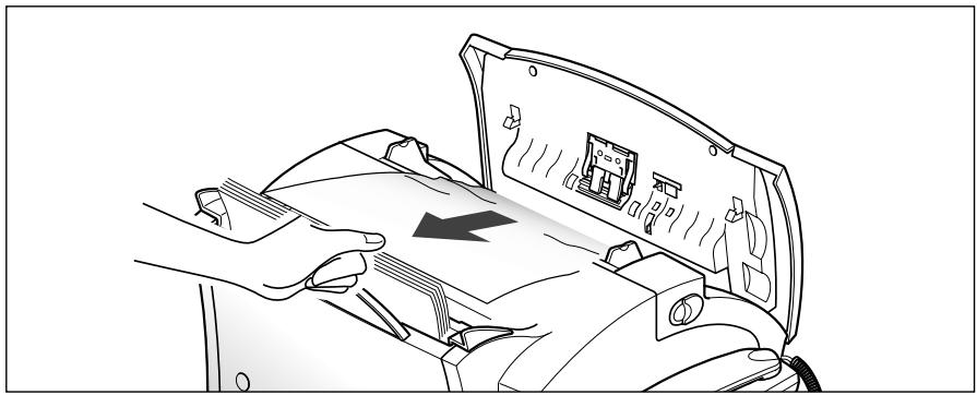 SAMSUNG LASER SF-5100 - Bourrage papier lors de l'envoi d'une télécopie - 2