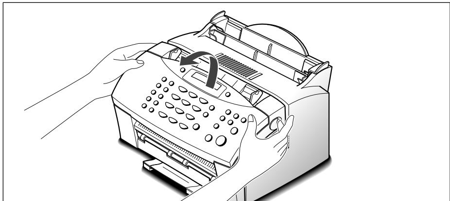 SAMSUNG LASER SF-5100 - Installation de la cartouche d'encre - 1