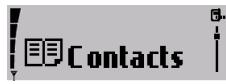 NOKIA HSU-4 - Contacts - 1