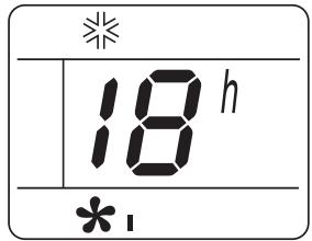 DELONGHI PAC S90HP - Programmation de la mise en marche - 2