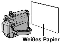 Weißes Papier