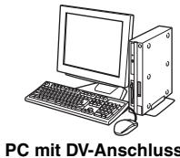 PC mit DV-Anschluss