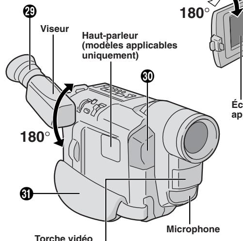 JVC GR-SXM48 - Mise en place et retrait d'une cassette - 5