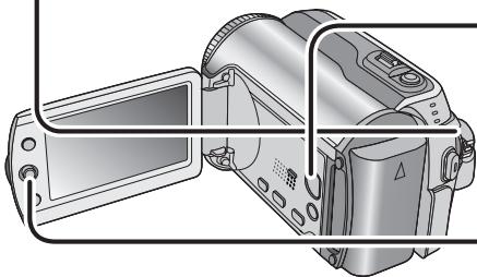 JVC GZ-MG275E - Glisser molette Alimentation/ Mode sur MODE pour selectionner le mode (video). - 2