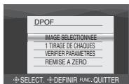 JVC GZ-MG275E - Sélectionner [DPOF]. - 2