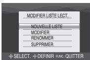 JVC GZ-MG275E - Sélectionner [MODIFIER LISTE LECT.]. - 2