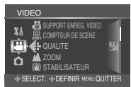 JVC GZ-MG275E - Modification des réglages à l'aide des menus - 4