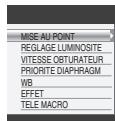 JVC GZ-MG275E - Réglage manuel du menu Fonction - 2