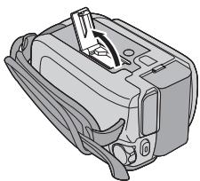 JVC GZ-MG275E - Ouvrir le volet de la carte SD. - 1