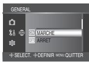 JVC GZ-MG275E - Sélectionner le menu désiré de la deuxième option de menu. - 2