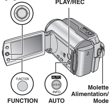 JVC GZ-MG275E - Touches PLAY/REC - 1