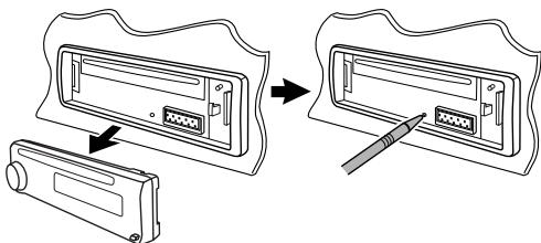 JVC KD-G321 - Comment réinitialiser votre appareil - 1