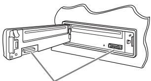 JVC KD-G321 - How to clean the connectors - 1