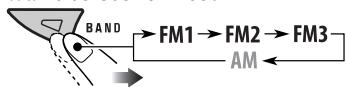 JVC KD-G321 - ■ FM station automatic presetting—SSM (Strong-station Sequential Memory) - 1