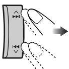 JVC KD-G321 - To locate a particular track (for CD) or folder (for MP3 or WMA discs) directly - 3