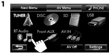 JVC KW-NT3E - For Bluetooth audio player - 1