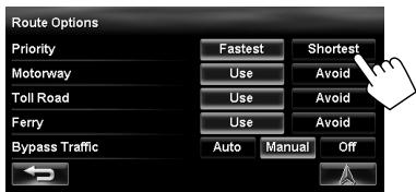 JVC KW-NT3E - Set options. - 1