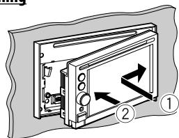 JVC KW-NT3E - Attaching - 1