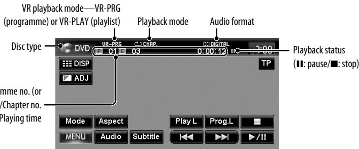 JVC KW-NT3E - Caution for DualDisc playback - 2