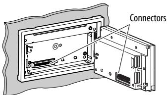 JVC KW-NT3E - How to clean the connector - 1