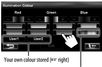 JVC KW-NT3E - Select a colour. - 1