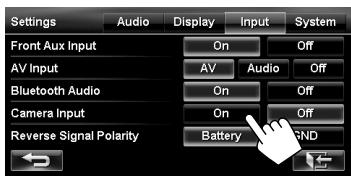 JVC KW-NT3E - Activating the rear view camera - 3