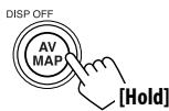 JVC KW-NT3E - Turning off/on the screen - 1