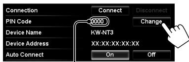JVC KW-NT3E - For connecting a Bluetooth audio player - 3