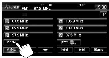 JVC KW-NT3E - Automatic presetting—SSM (Strong-station Sequential Memory) (For FM only) - 1