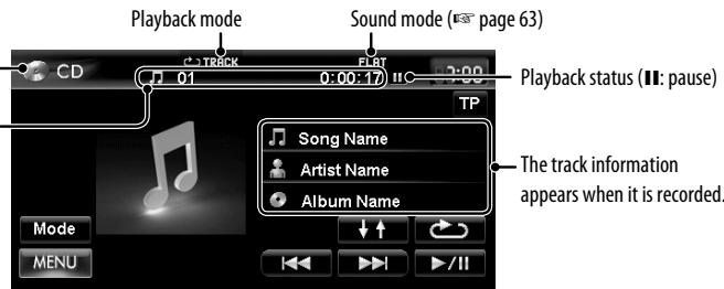 JVC KW-NT3E - Caution for DualDisc playback - 16