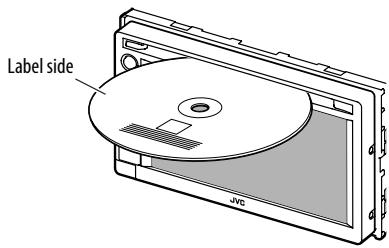 JVC KW-NT3E - Insert a disc. - 1