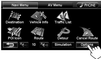 JVC KW-NT3E - Navigation menu items - 3