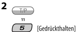 JVC KD-BT1 - Speichern Ihrer bevorzugten Programmtypen - 2