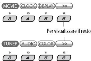 JVC KD-BT1 - Selezionare un'opzione PSM. - 1