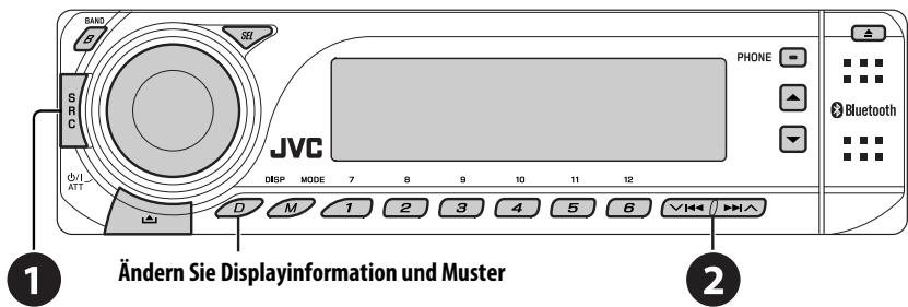 JVC KD-BT1 - Hören vom iPod/D. player - 1