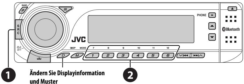 JVC KD-BT1 - Hören vom CD-Wechsler - 1