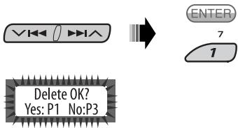 JVC KD-BT1 - Rimozione delle periferiche registrate - 5