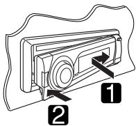 JVC KD-BT1 - Come utilizzare i pulsanti M MODE e SEL - 4