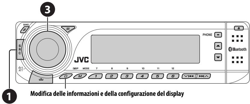 JVC KD-BT1 - Ascolto di altri componenti esterni - 1