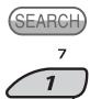 JVC KD-BT1 - Démarrez la recherche de votre programme préféré. - 1