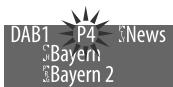 JVC KD-BT1 - Speichern Sie den Dienst. - 2