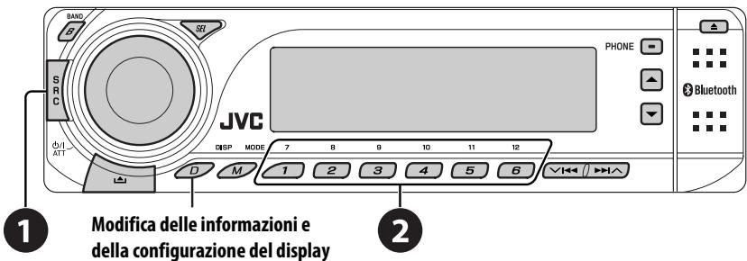 JVC KD-BT1 - Ascolto del CD changer - 1