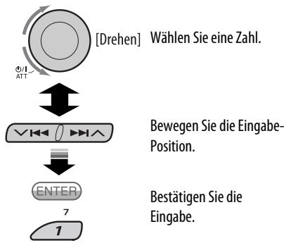 JVC KD-BT1 - Einen Ruf tätigen - 6