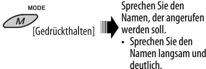 JVC KD-BT1 - Zum Aktivieren von Sprach-Anwahl - 1