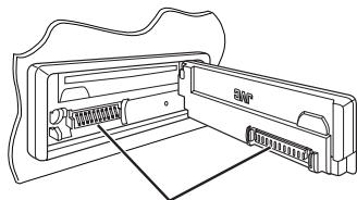 JVC KD-BT1 - Pulizia dei connettori - 1