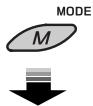 JVC KD-BT1 - Comment utiliser les touches M MODE et SEL - 1