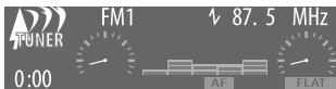 JVC KD-BT1 - Modifica delle informazioni e della configurazione del display - 3