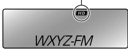 JVC KW-XR610 - An HD Radio station - 1